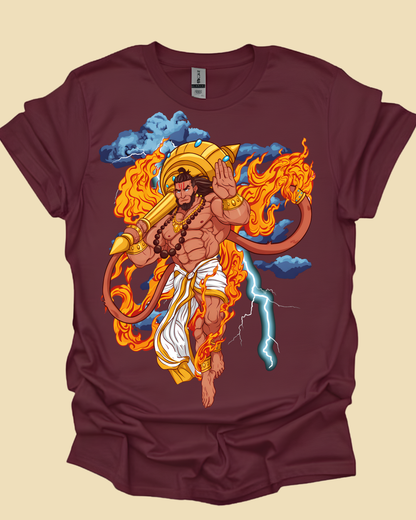Lord Hanuman Mighty Warrior Unisex Tee