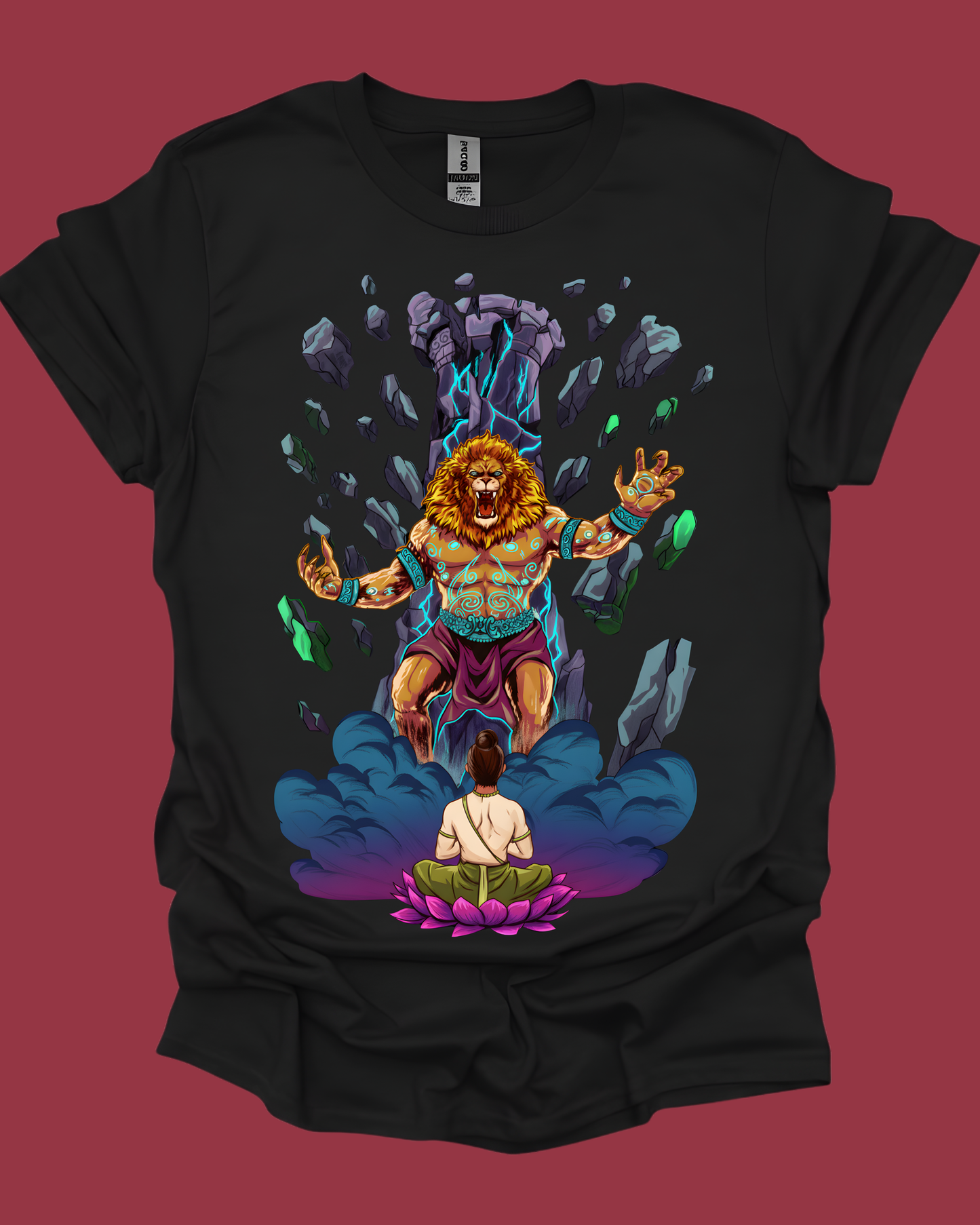 Lord Narasimha Vishnu Protector Graphic Unisex Tee