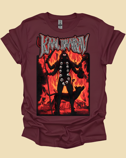 Kaal Bhairav Hindu Metal Graphic Unisex T-Shirt