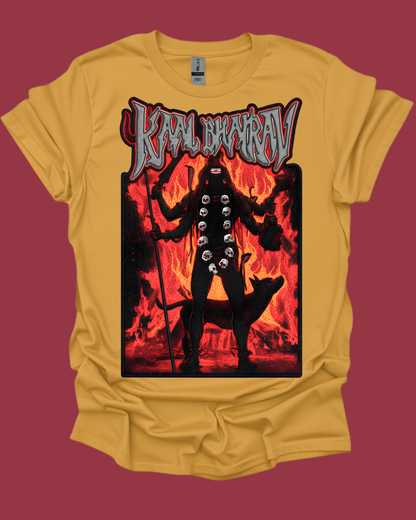 Kaal Bhairav Hindu Metal Graphic Unisex T-Shirt