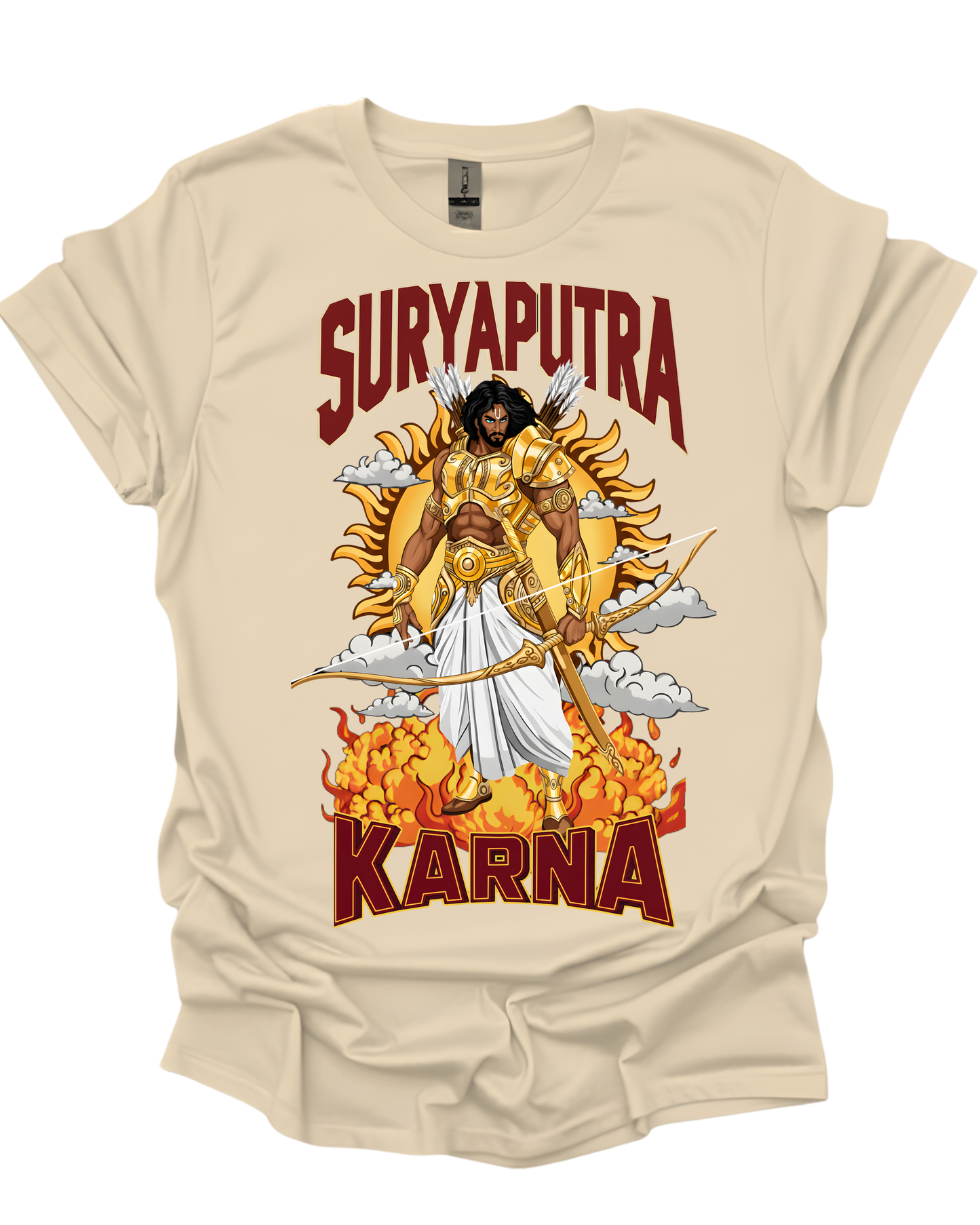 Suryaputra Karna Mahabharata Warrior unisex T-Shirt