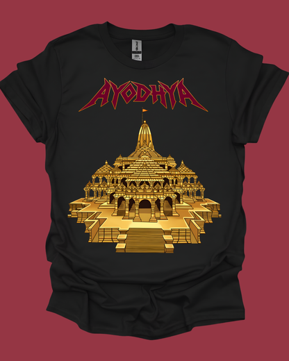 Ayodhya Ram Janmabhoomi Unisex T-shirt.