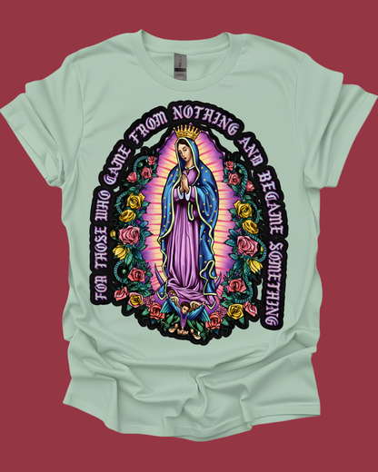 Virgin Mary| Unisex Classic Crew T-Shirt.